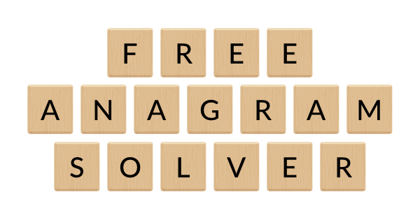 scrabble anagram finder