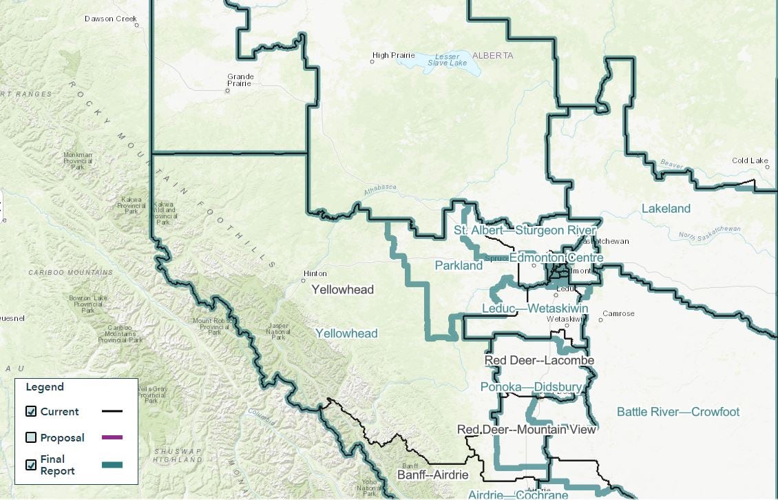 how many constituencies in alberta