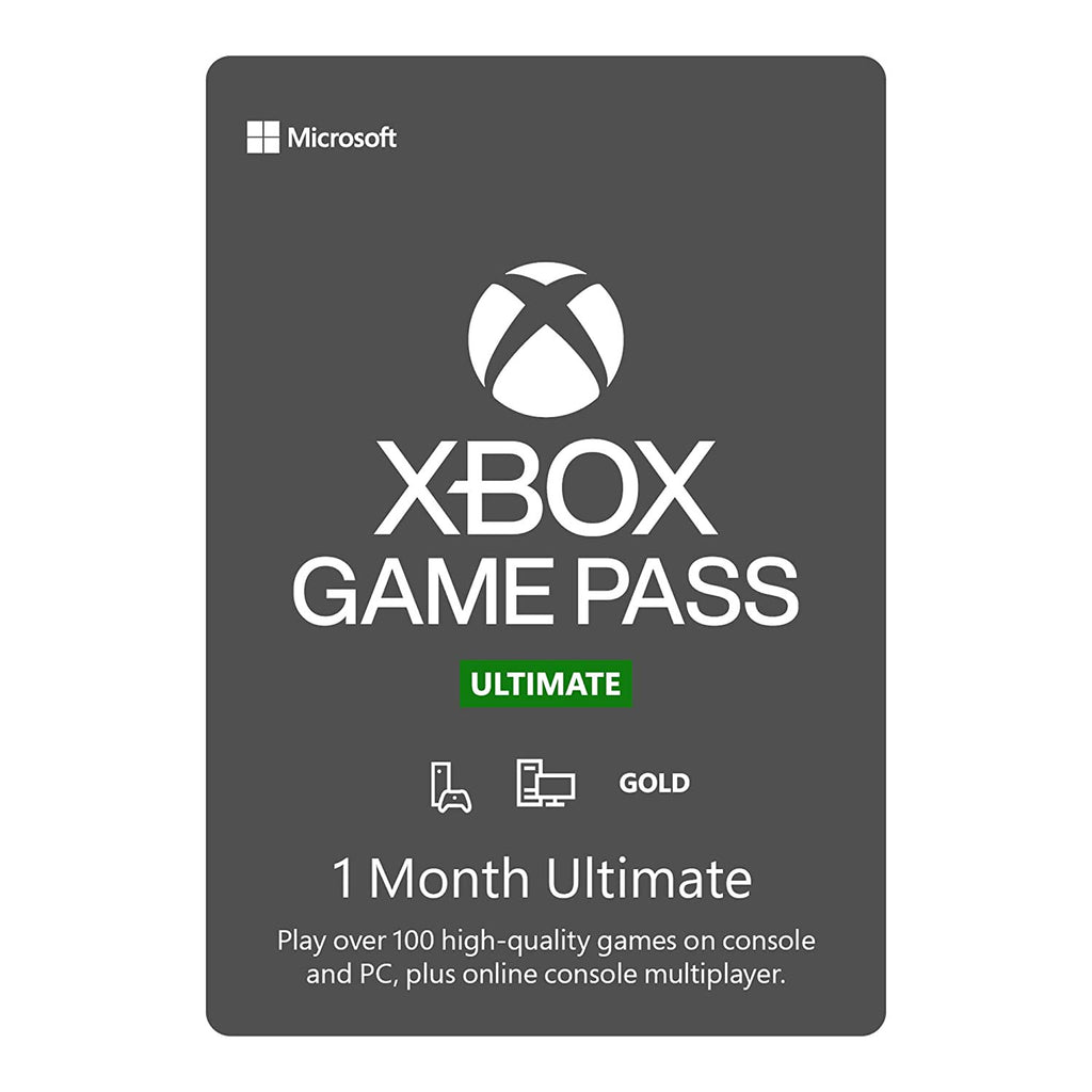 xbox game pass key 1 month
