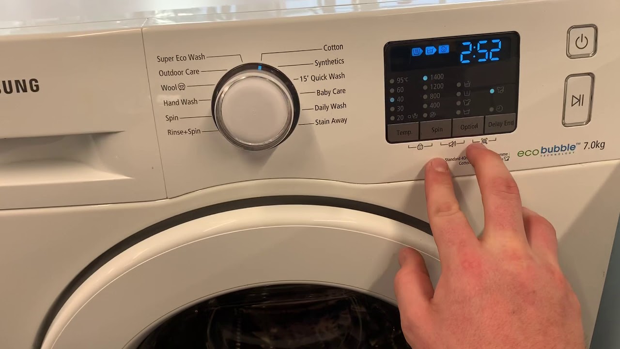 samsung washer song
