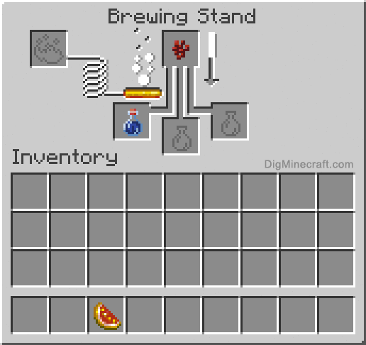 how to make a healing potion in minecraft