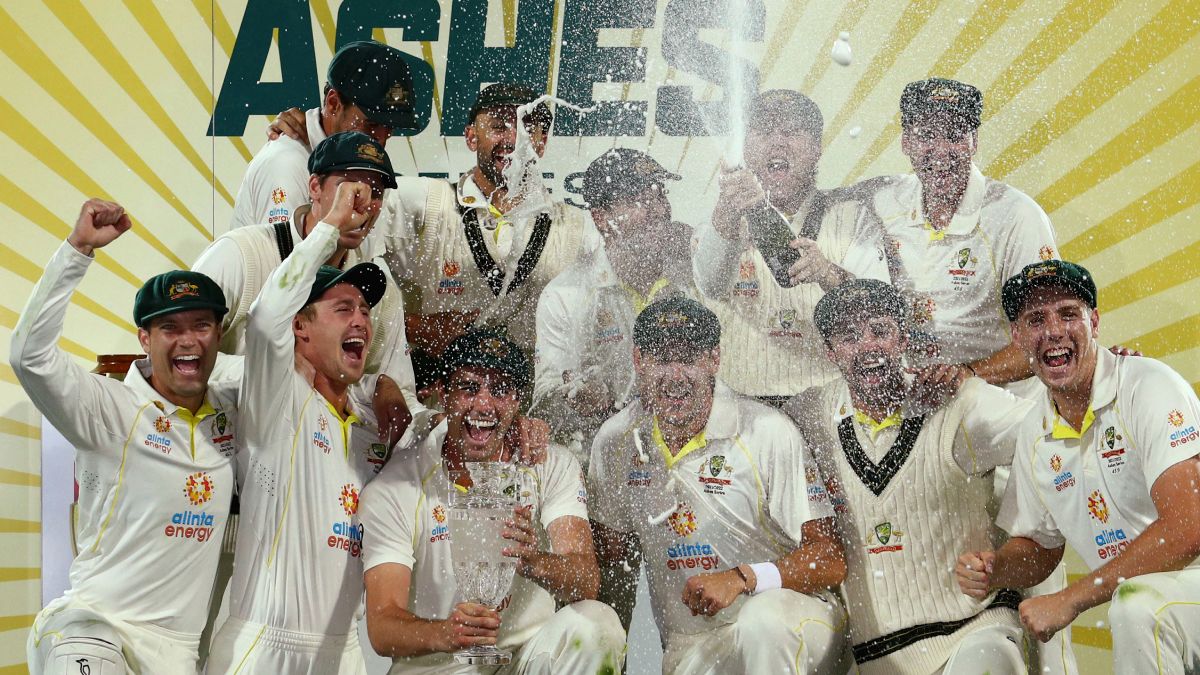 ashes trophy winners list