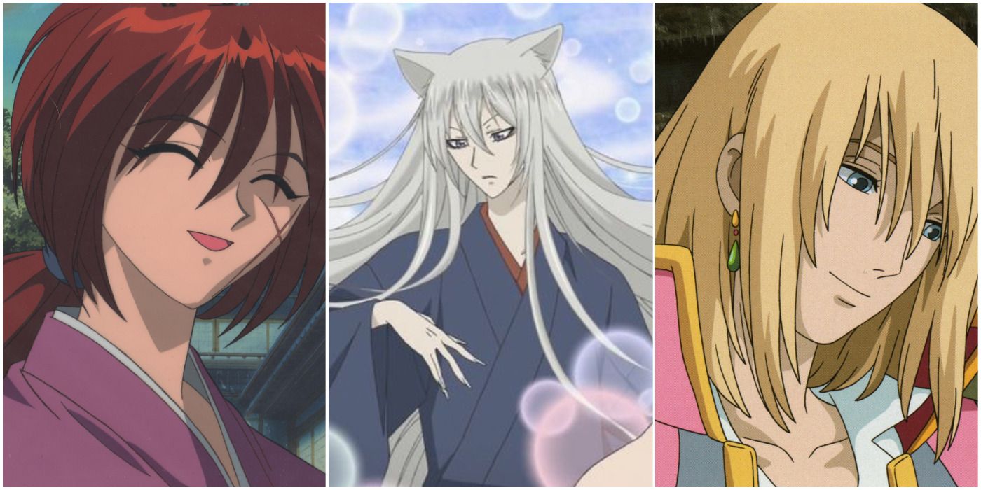 long hair anime guys