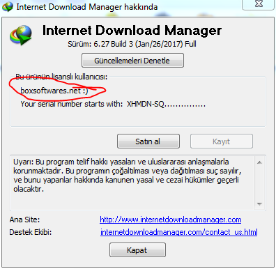 idm orjinal yapma