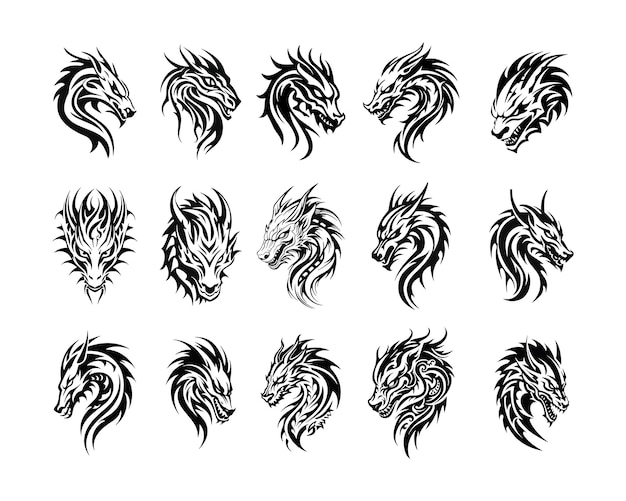 dragon tattoo patterns