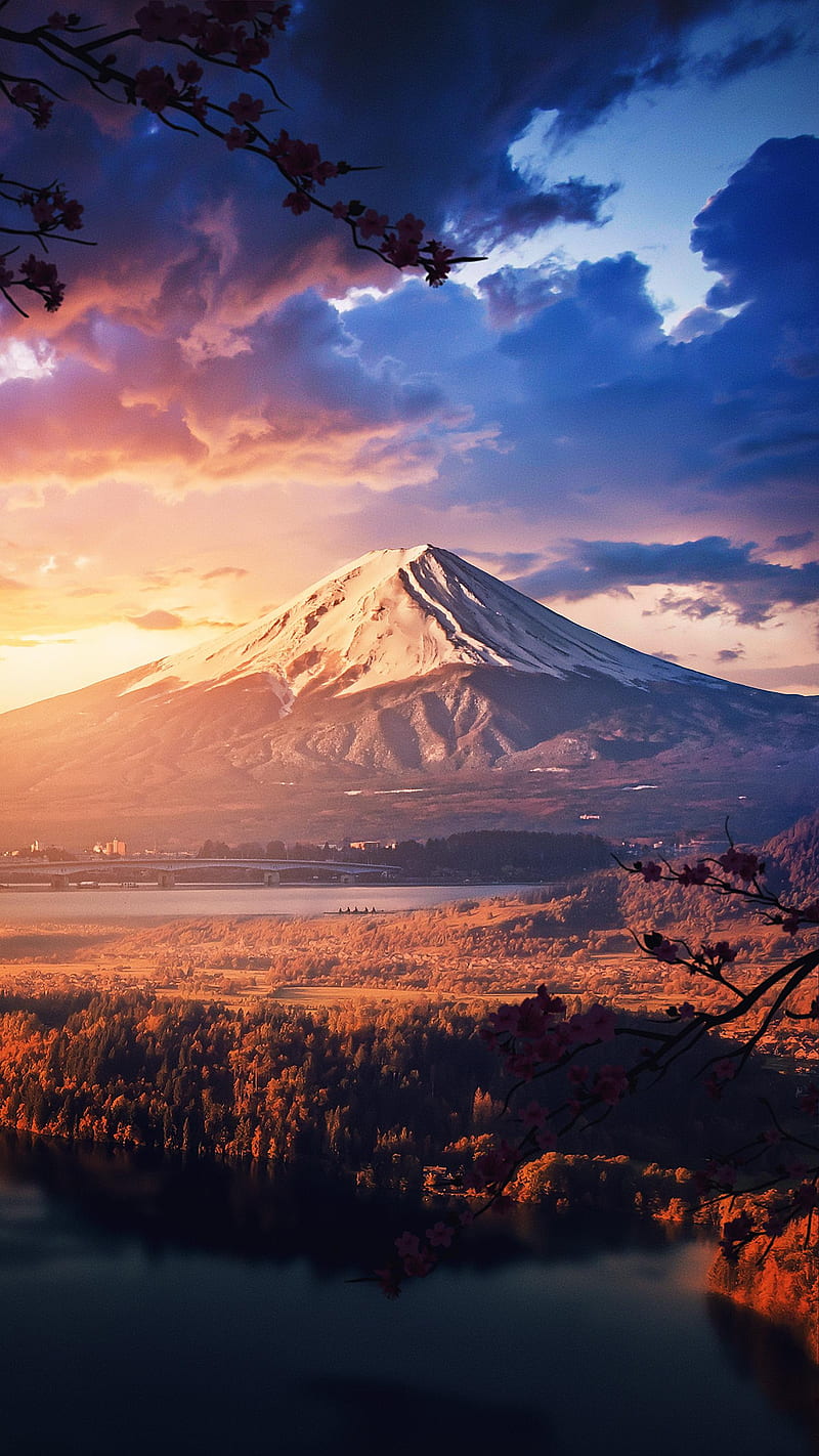 mount fuji wallpaper