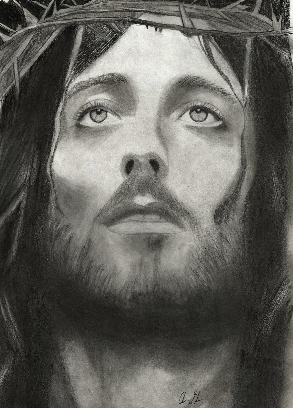 jesus christ drawing