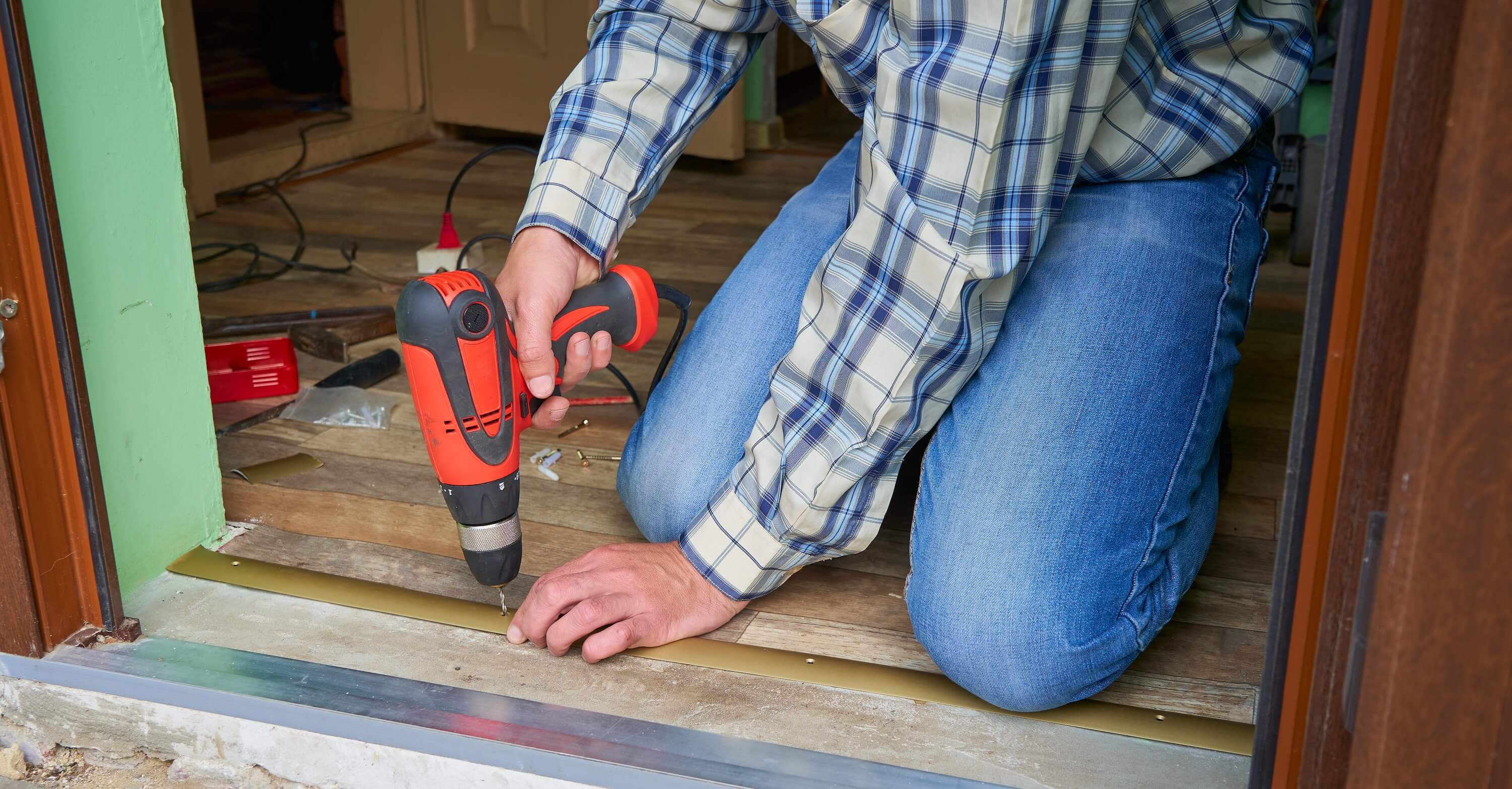 exterior door threshold replacement