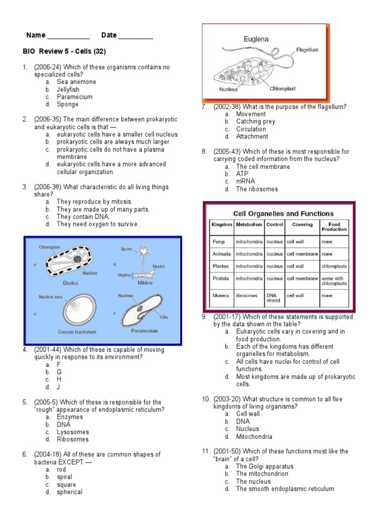 biology sol answer key