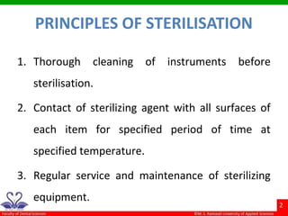 principles of sterilization ppt