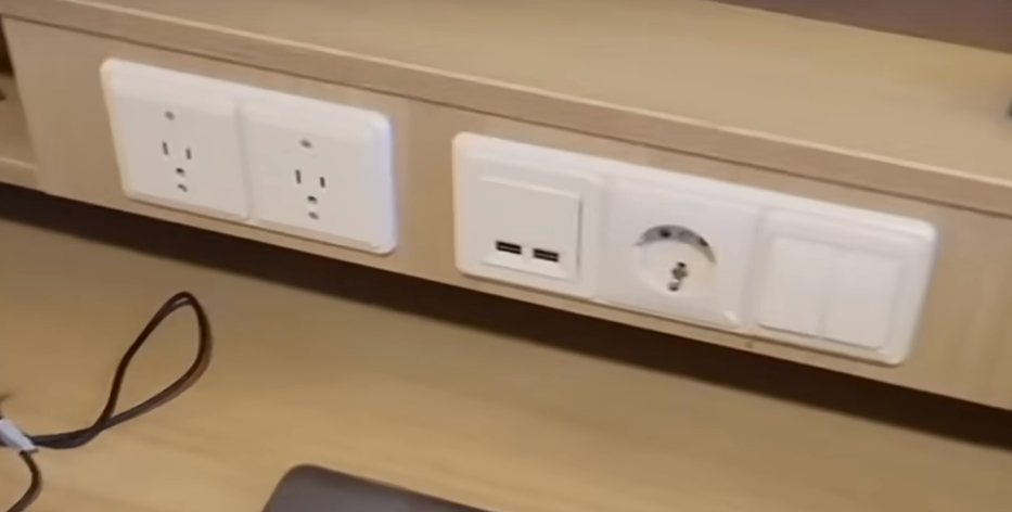 royal caribbean power outlets