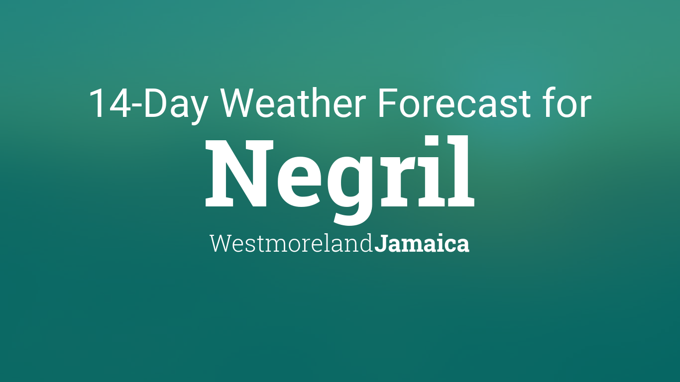 jamaica weather forecast 14 days