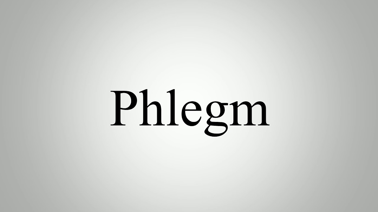 phlegm pronunciation