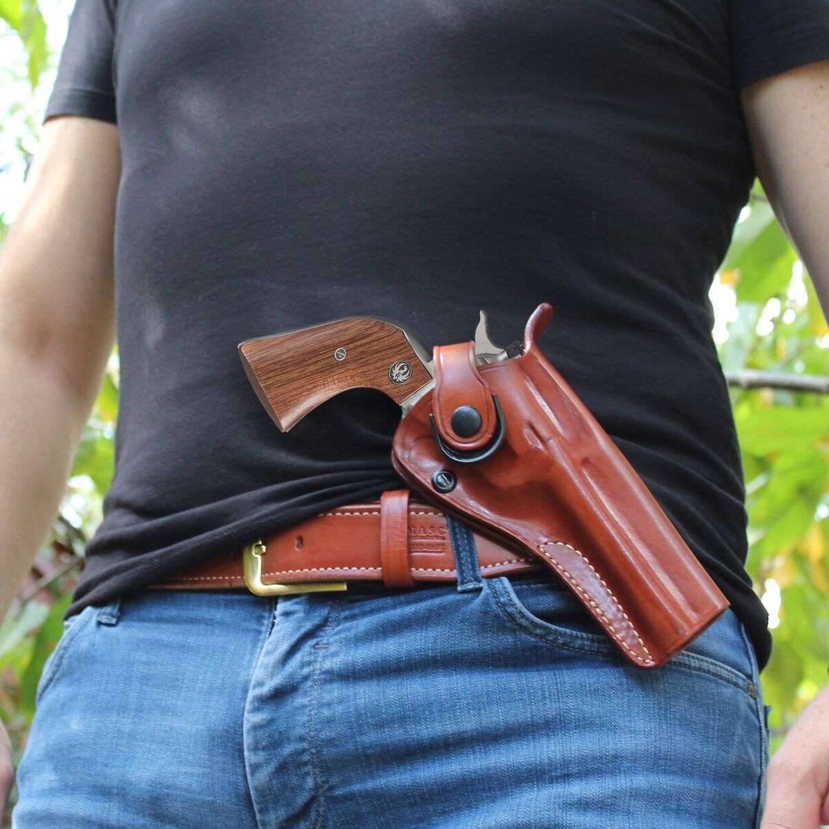 ruger single six 22 holster and belt