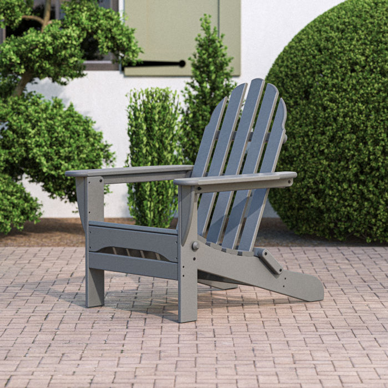 folding resin adirondack chair