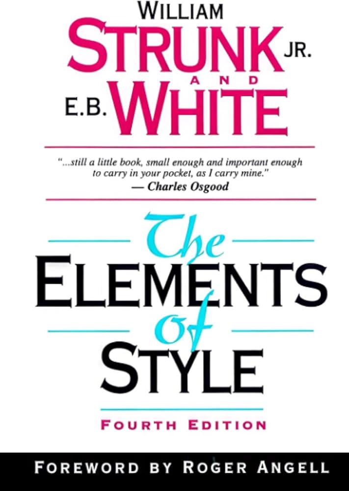 the elements of style william strunk