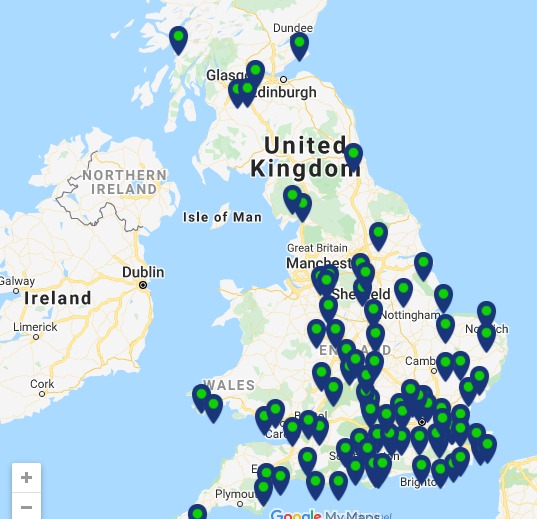 travelodge on map