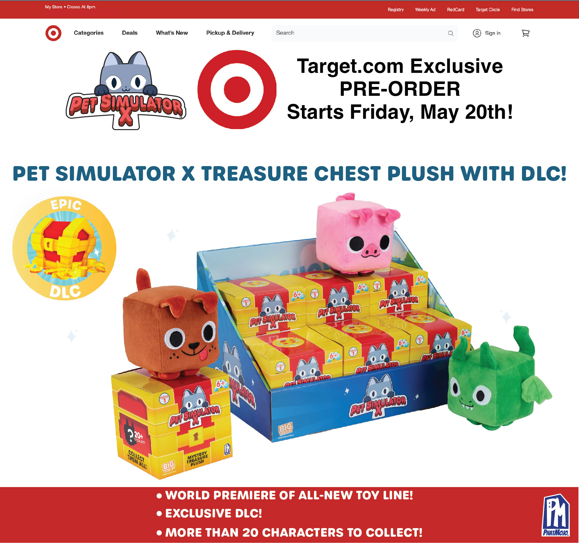 pet sim x target