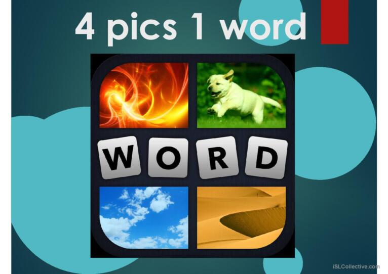 4 pics one word