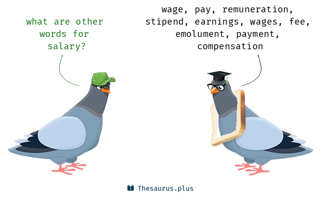 salary synonyms in english