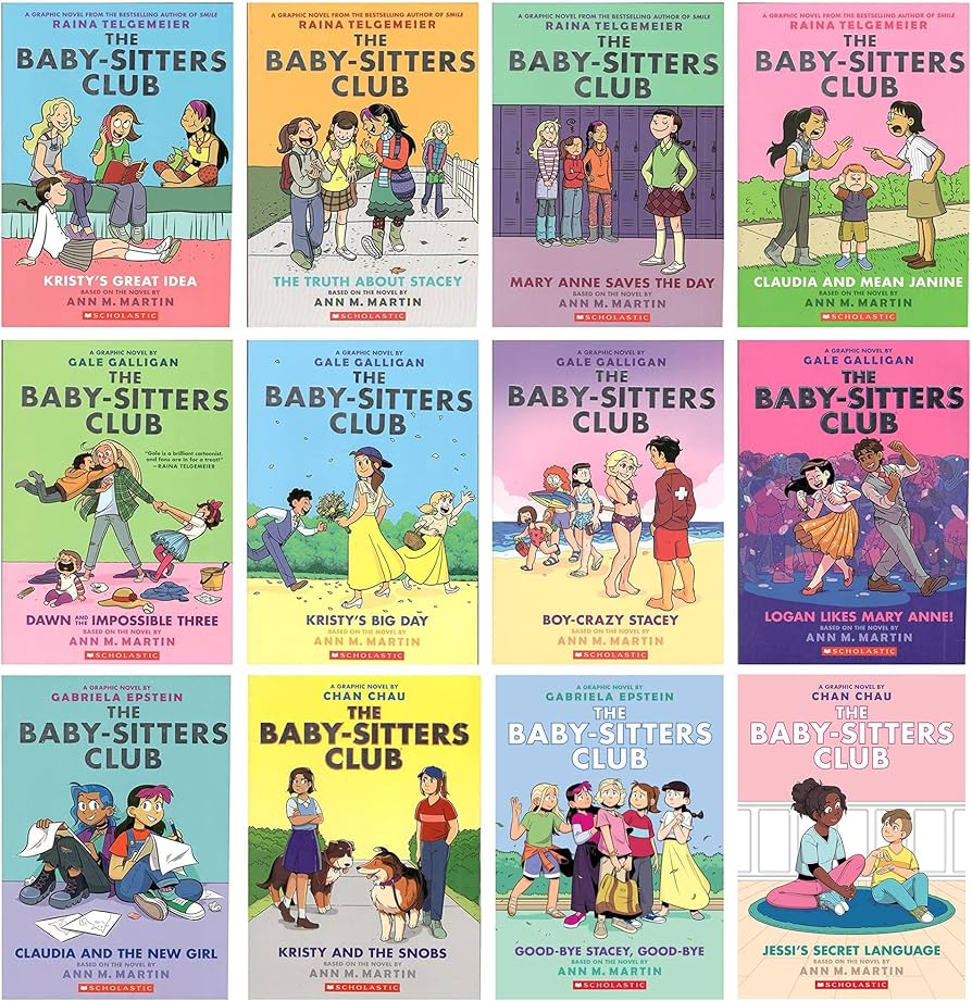 the babysitters club graphic novel series