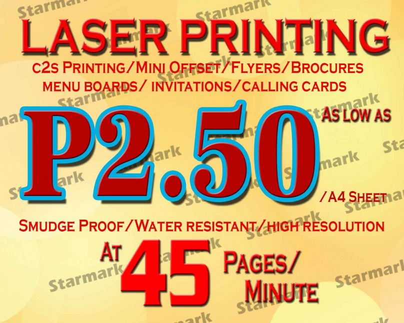 flyer printing cost philippines