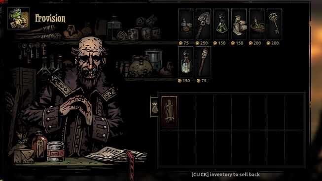 provisions guide darkest dungeon