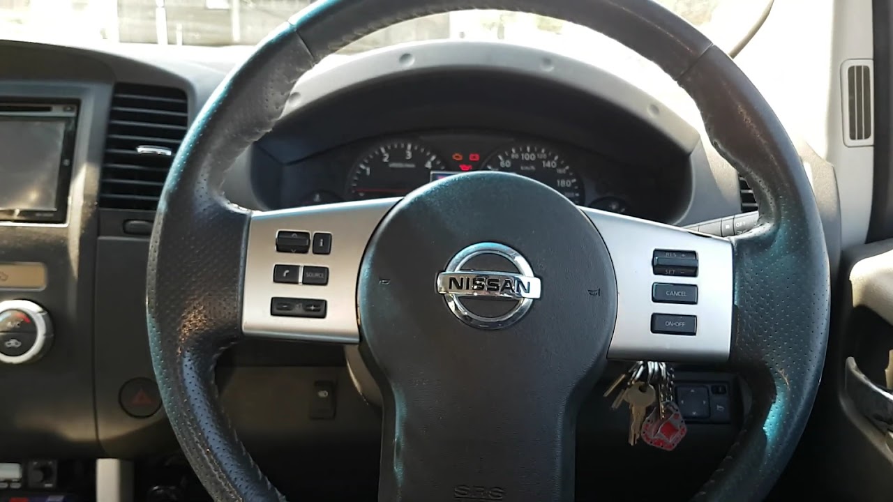 reset service nissan navara