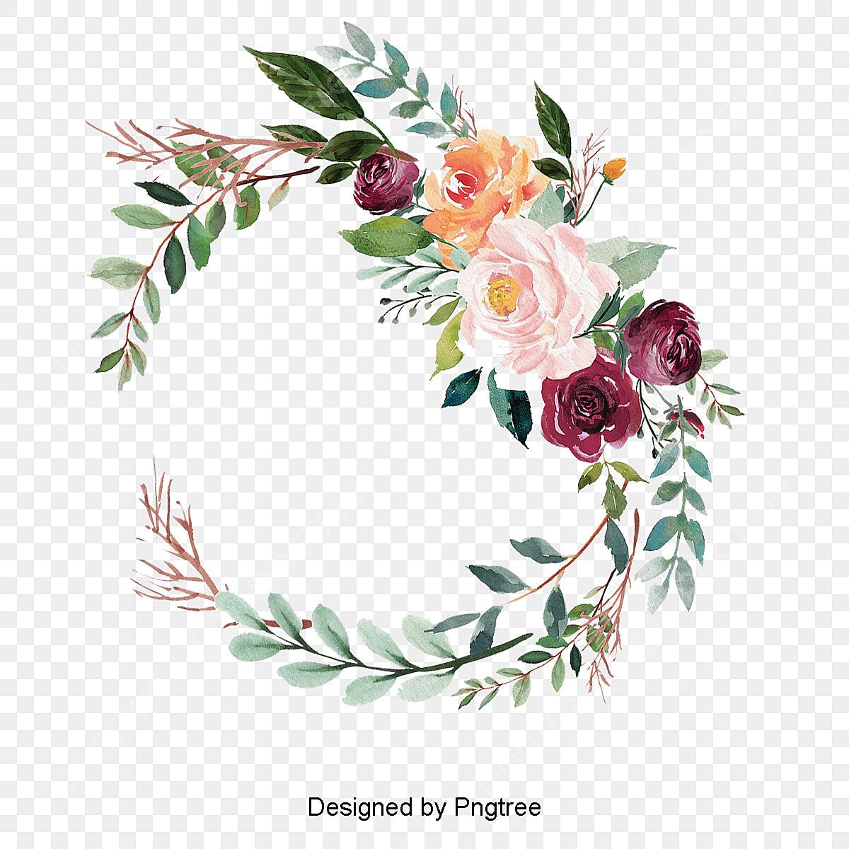 floral border clipart