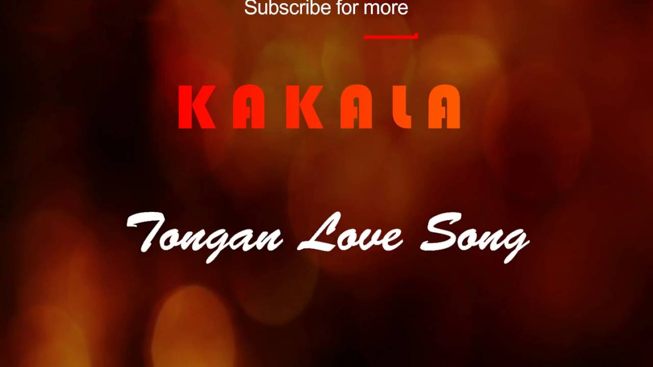 tongan love song