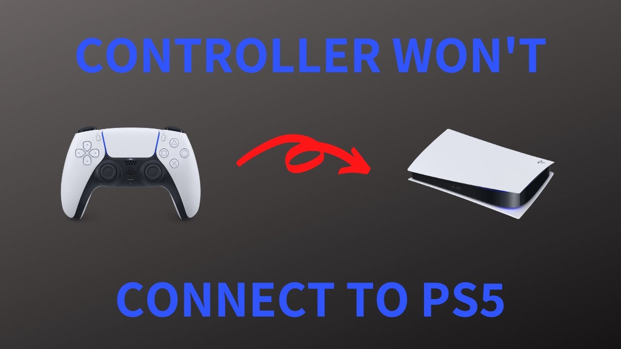 my ps5 controller wont connect