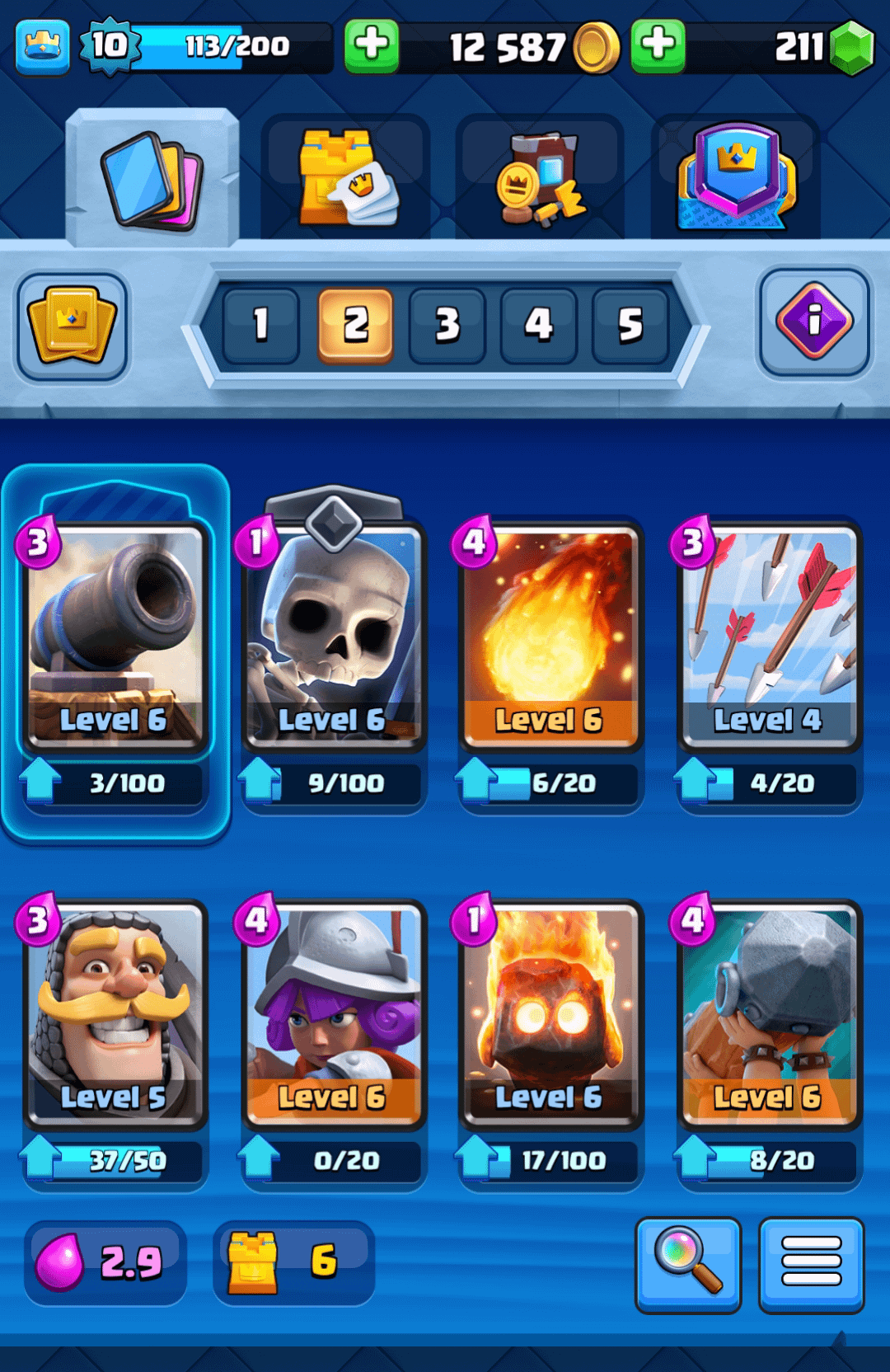 clash royal best arena 4 deck