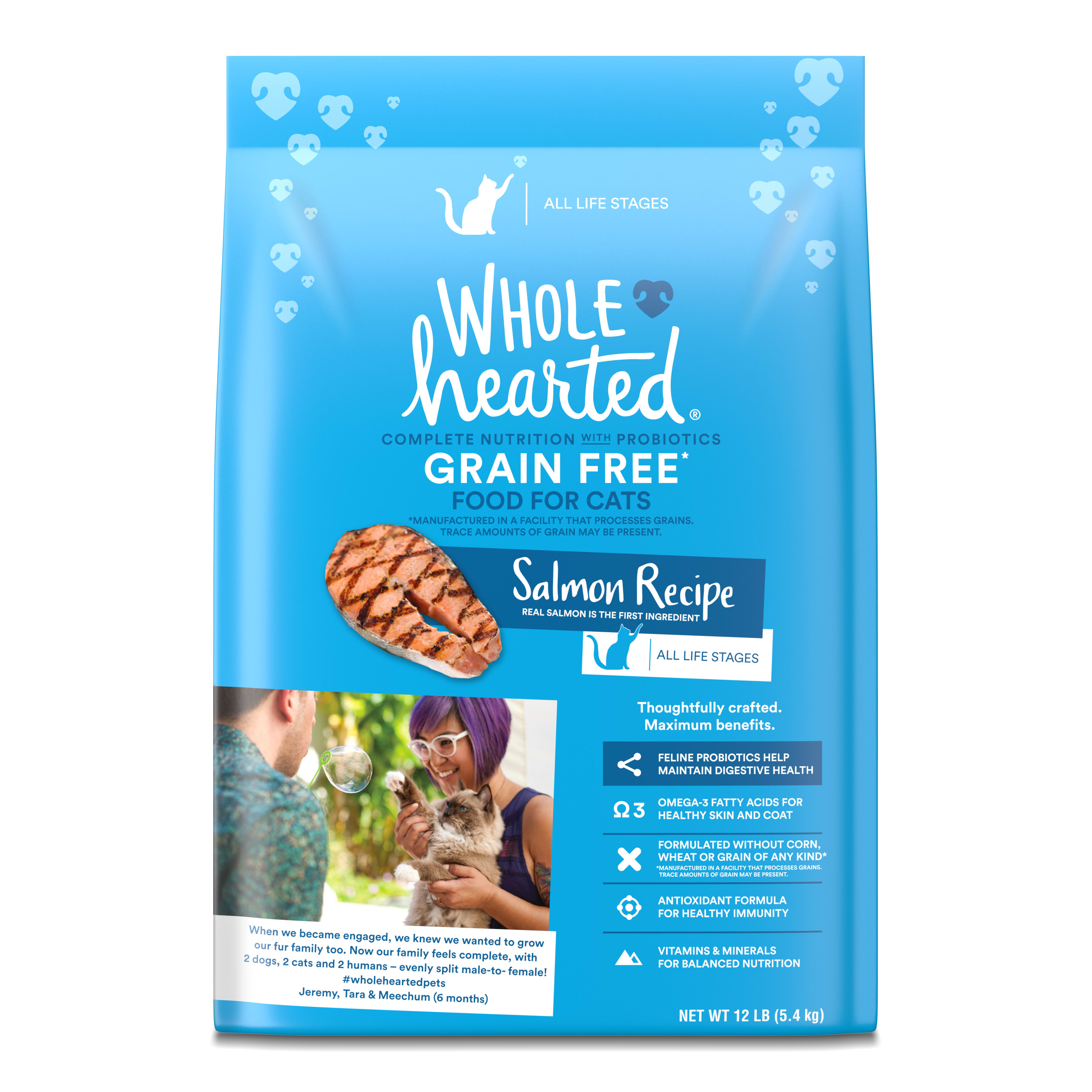 is whole hearted good cat food