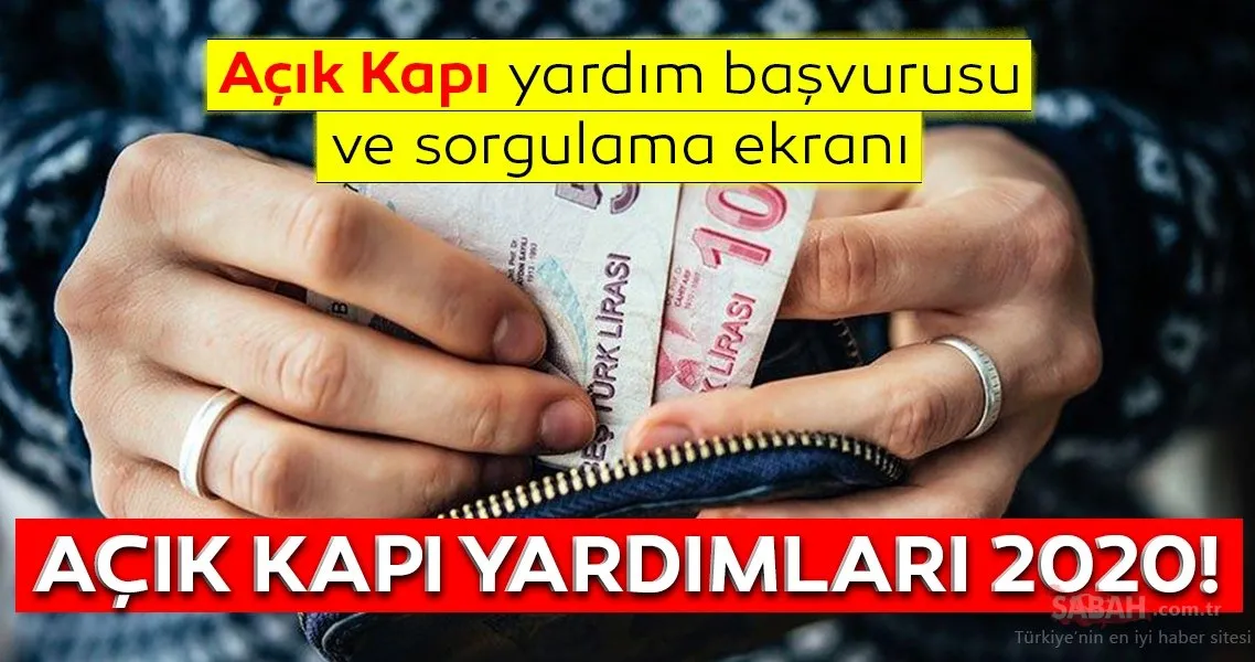 maddi yardım başvurusu