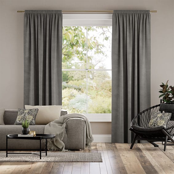 cheap grey curtains