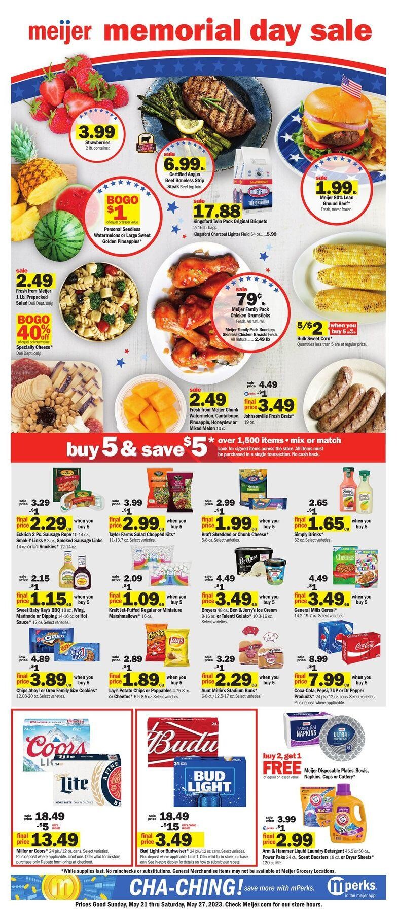 meijer sunday ad