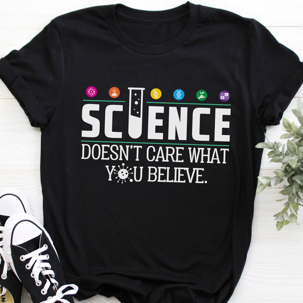 t shirt science doesnt care what you believe