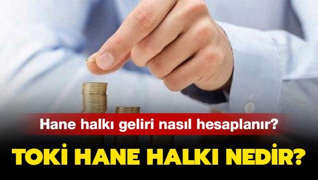 hane halkı geliri hesaplama