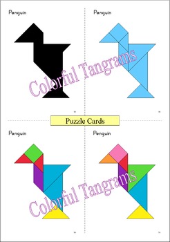 tangram penguin