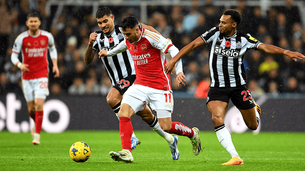 newcastle united f.c. vs arsenal timeline