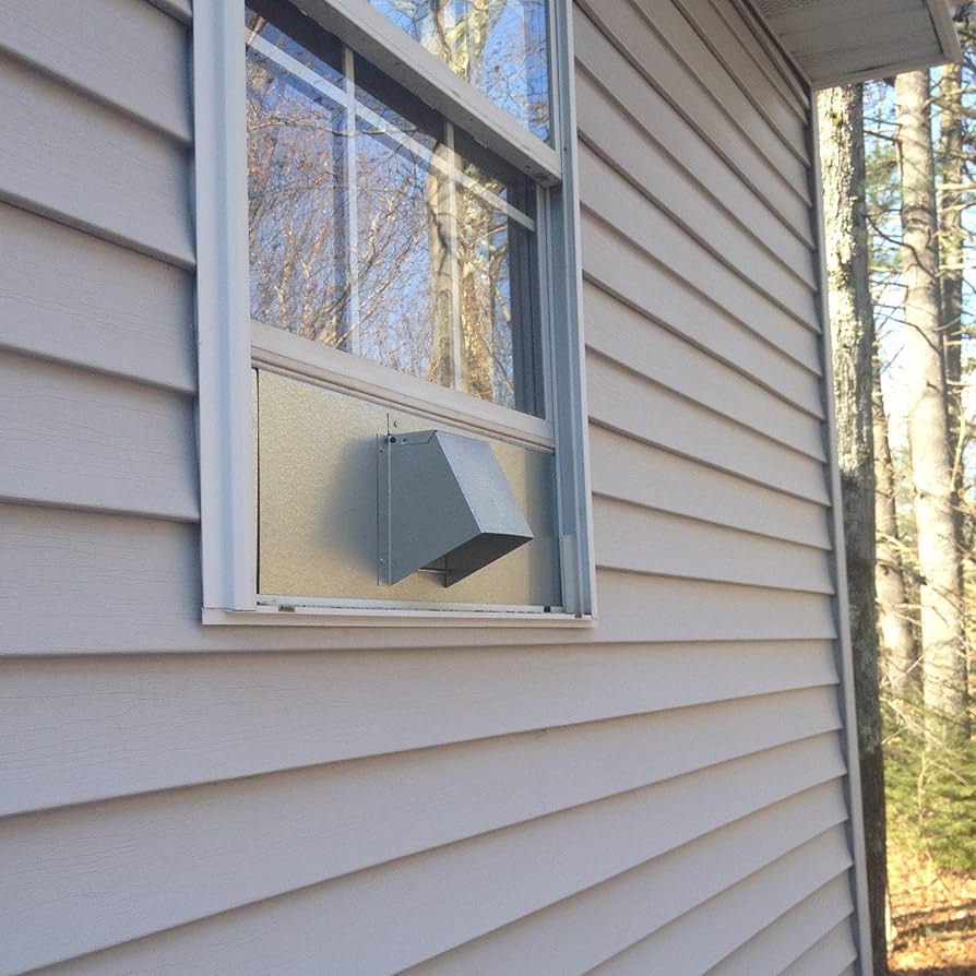 window dryer vent