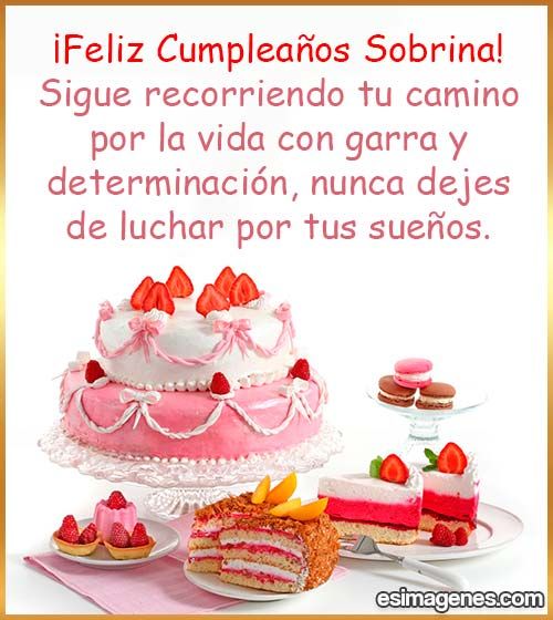 feliz cumpleaños sobrina