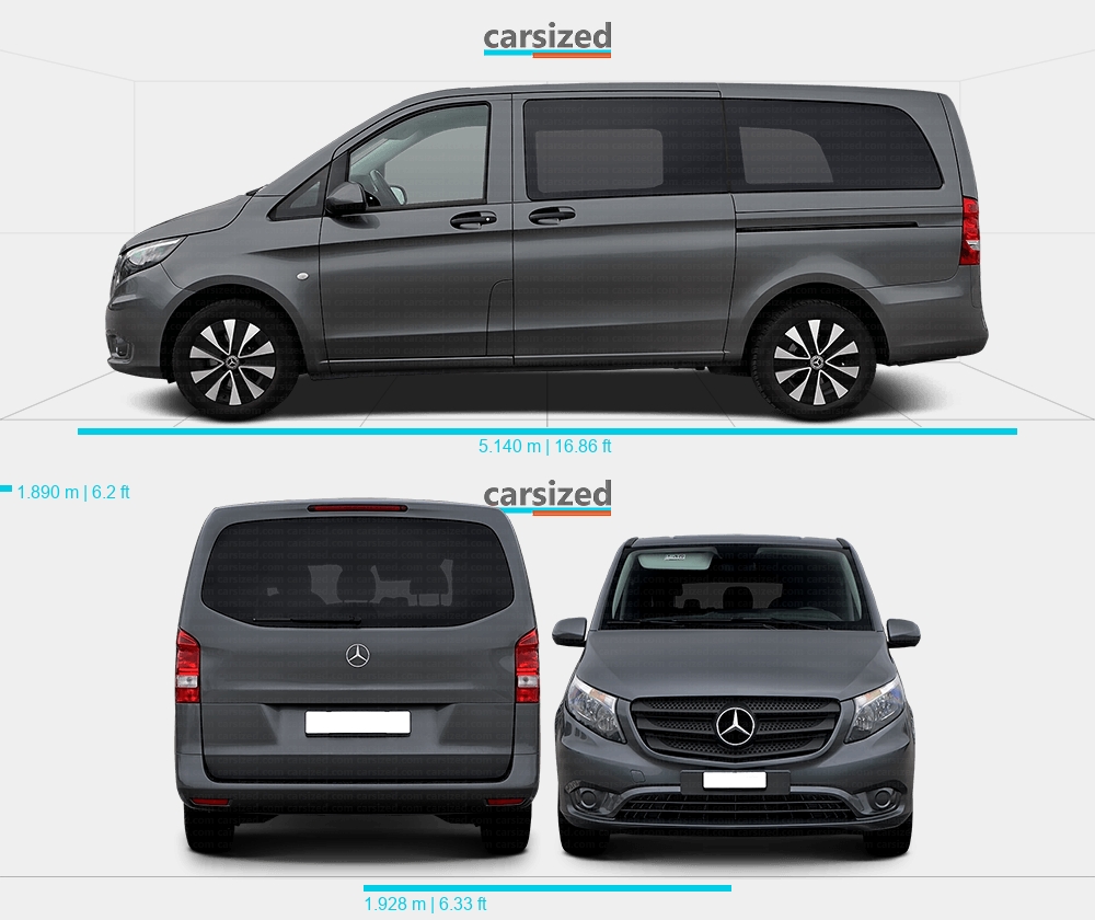 length of mercedes vito lwb