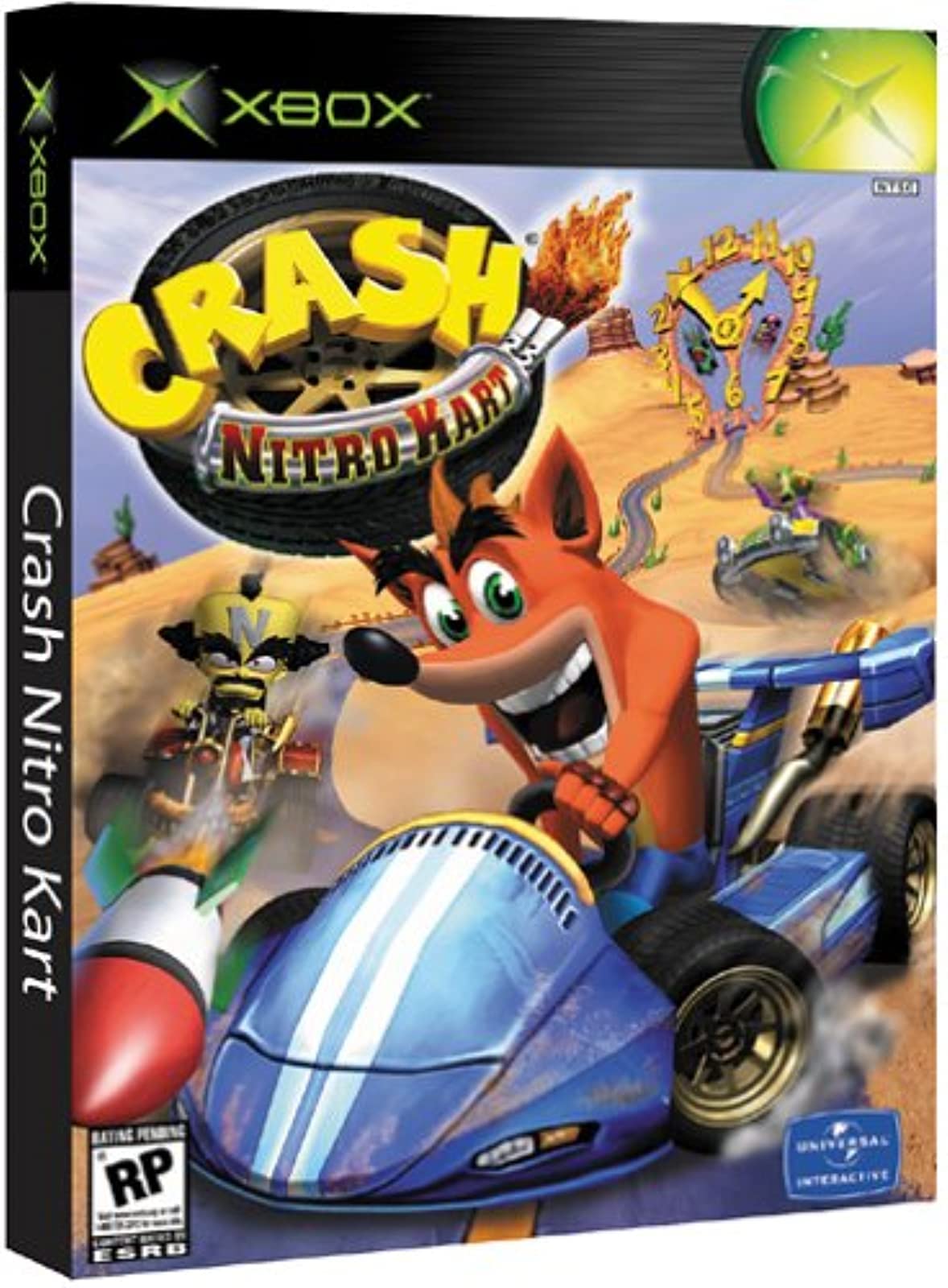 crash nitro kart crash