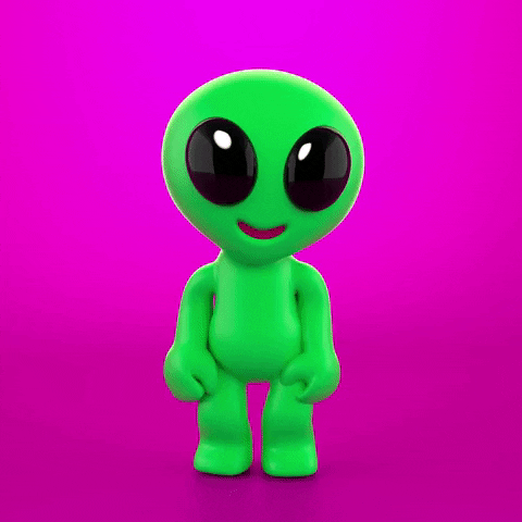 alien gif dancing