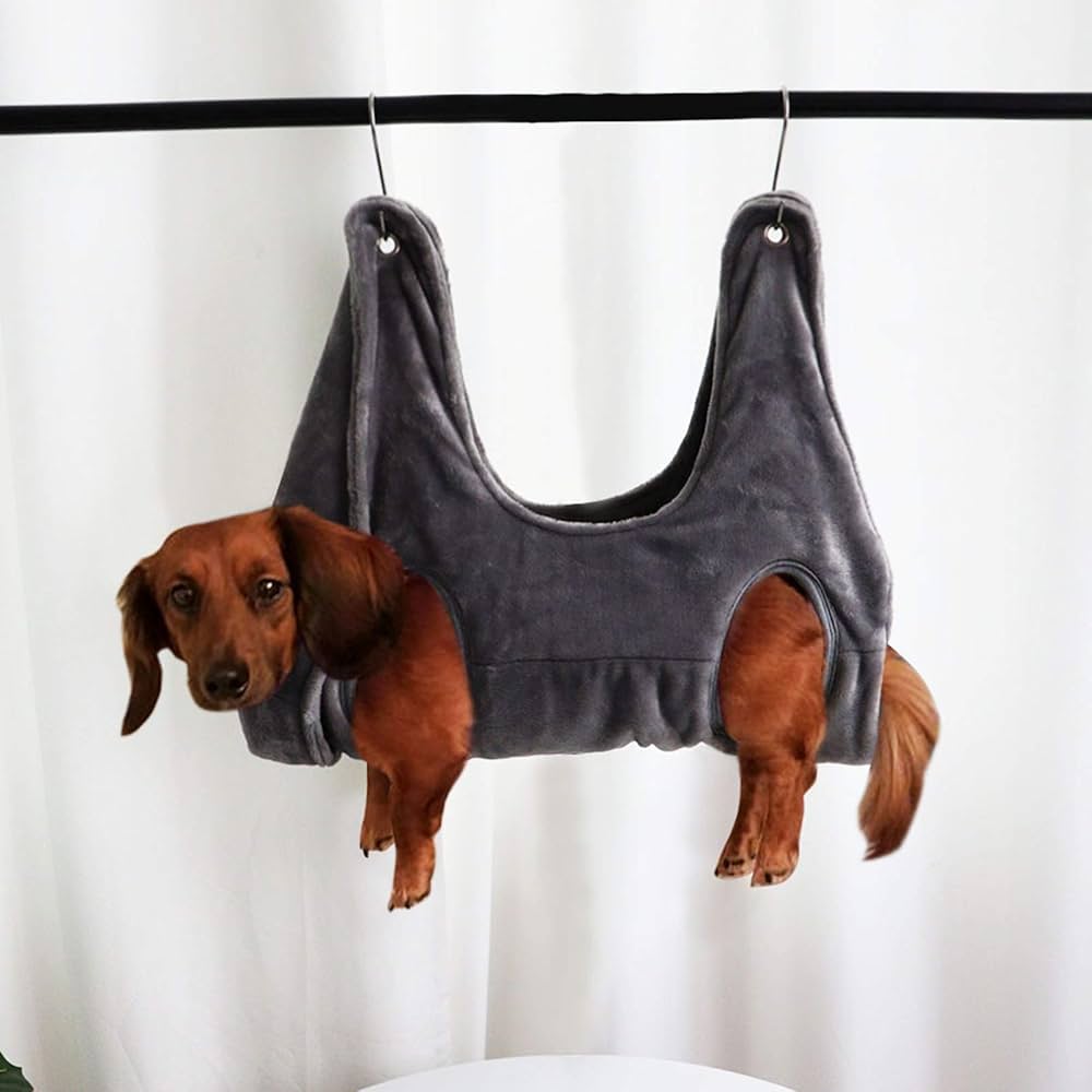 dog hair cutting harness