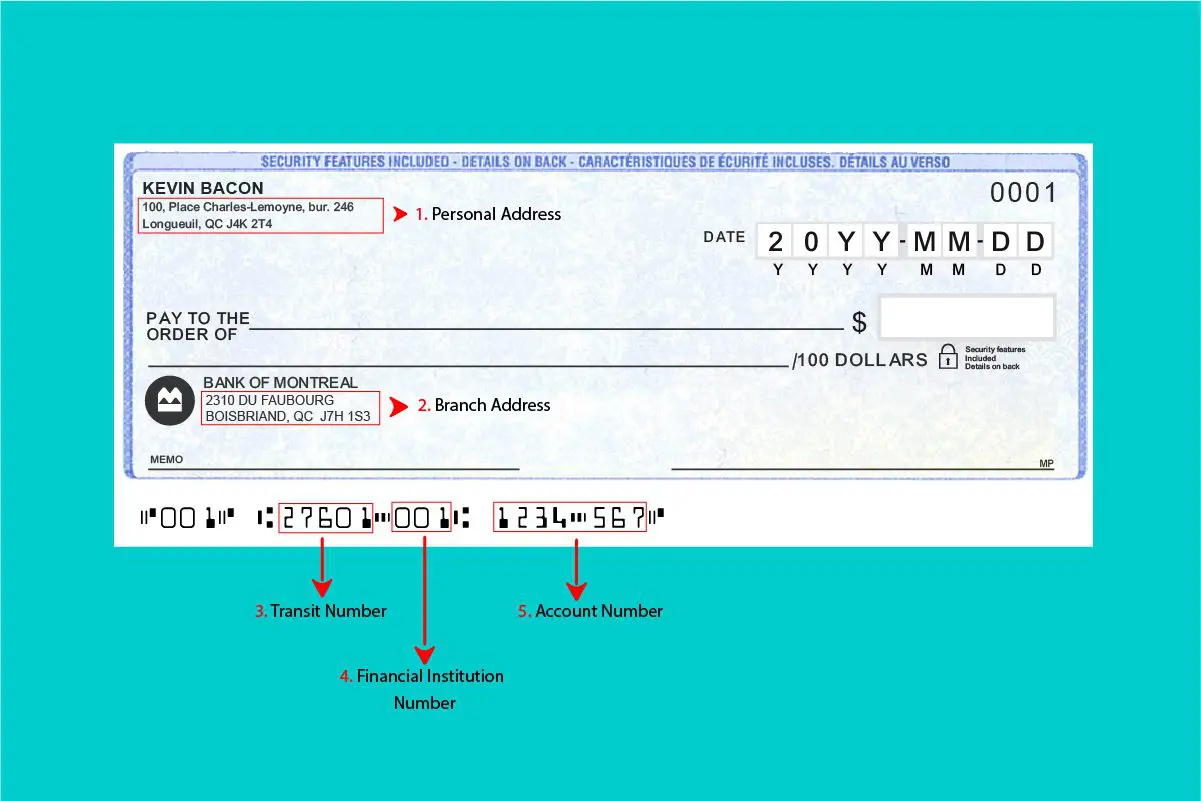 bank of montreal transit number