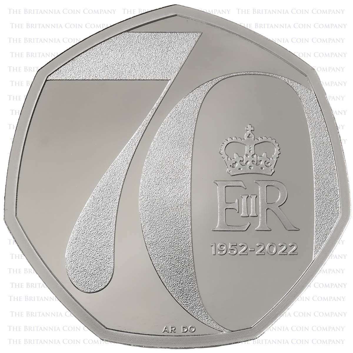 70th 50p coin