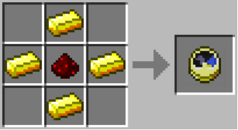 minecraft gold recipes