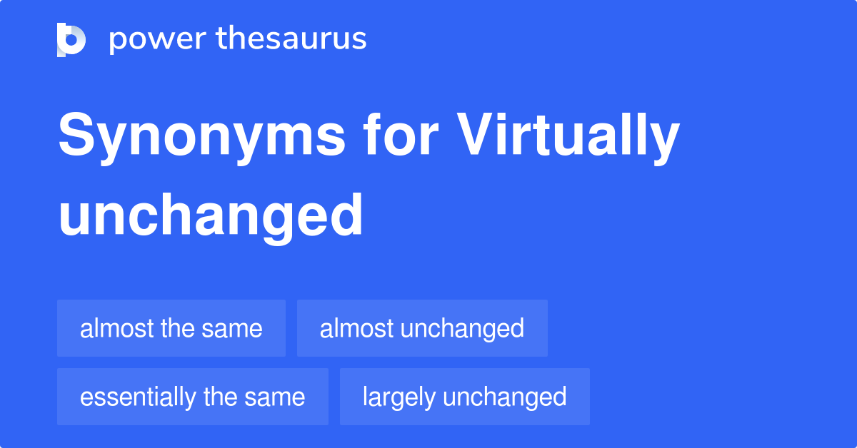 unchanging thesaurus